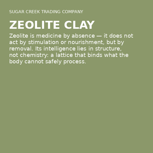 Zeolite Clay